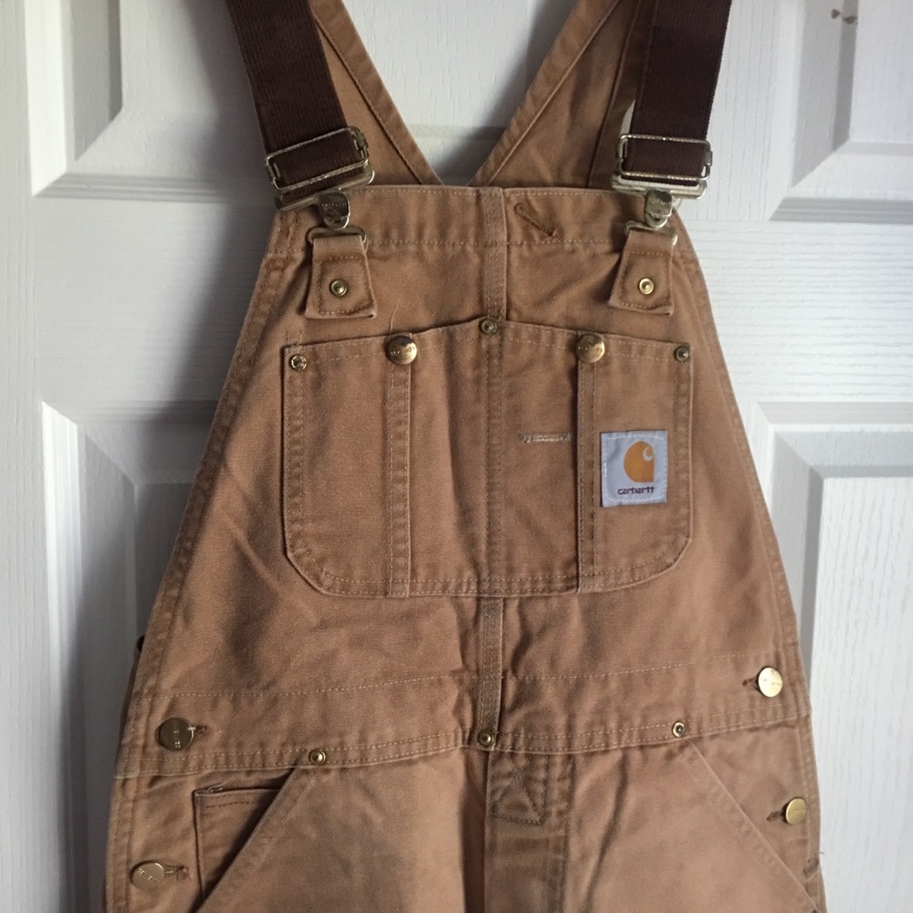 VTG Carhartt Tan Overalls